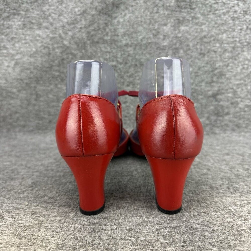 ✅Women’s 8B/2A VTG 60s/70's Fashion Craft D’Orsay Heel Pumps ✅Collectors Display - Picture 9 of 13
